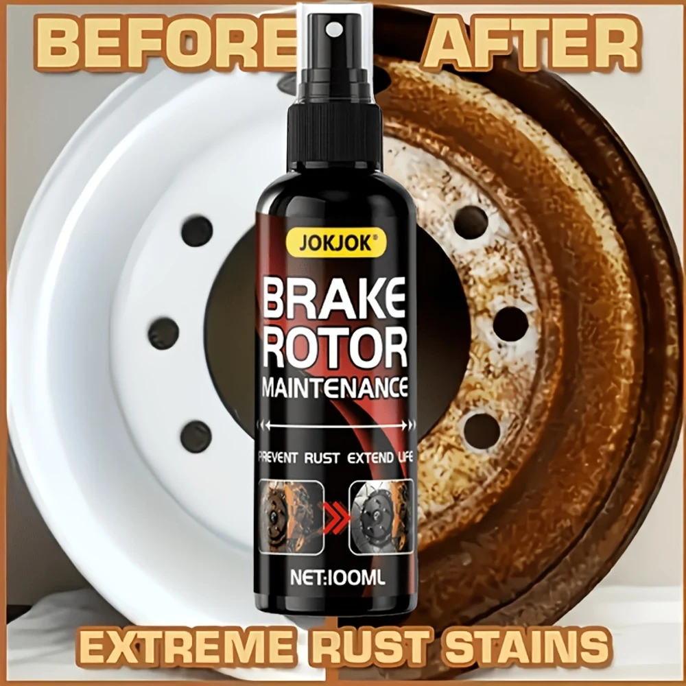 Brake Disc Cleaner And Rust Eliminator – This Quick-Acting Spray Effectively Eliminates Rust And Deposits, Minimizes Brake Noise