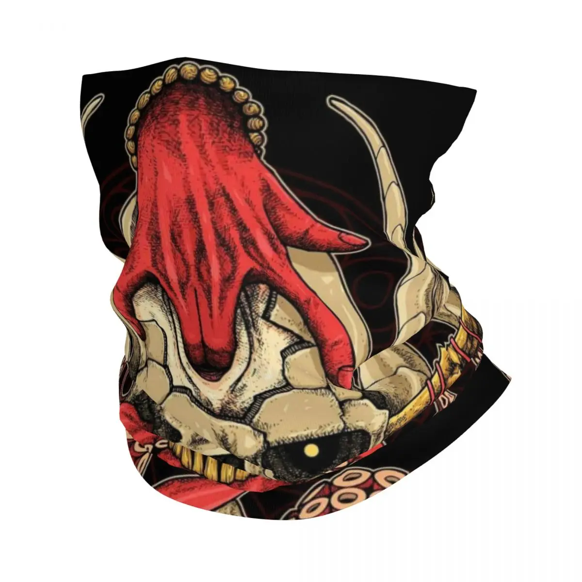 

Skull Grease Motocross Bandana Neck Cover Printed Face Scarf Headwear Cycling Unisex Adult