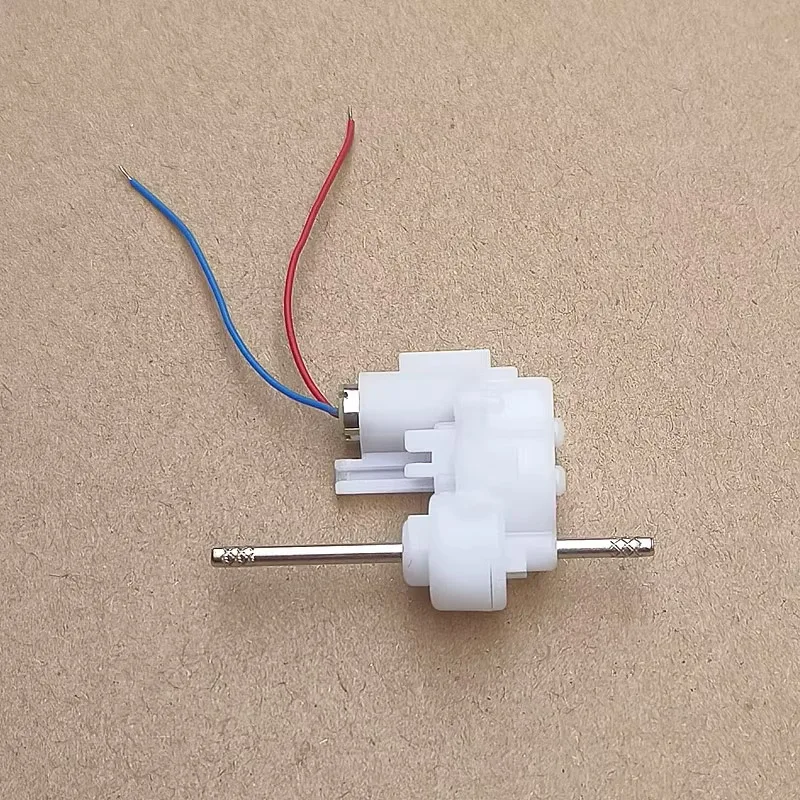 Mini 614 Coreless Gear Motor DC 1.5V-5V 3V 3.7V 390RPM Dual Shaft Micro Coreless Gearbox Gear Reducer Motor DIY Hobby Toy Car