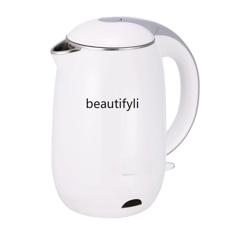

Stainless steel liner, double gold temperature control household electric kettle