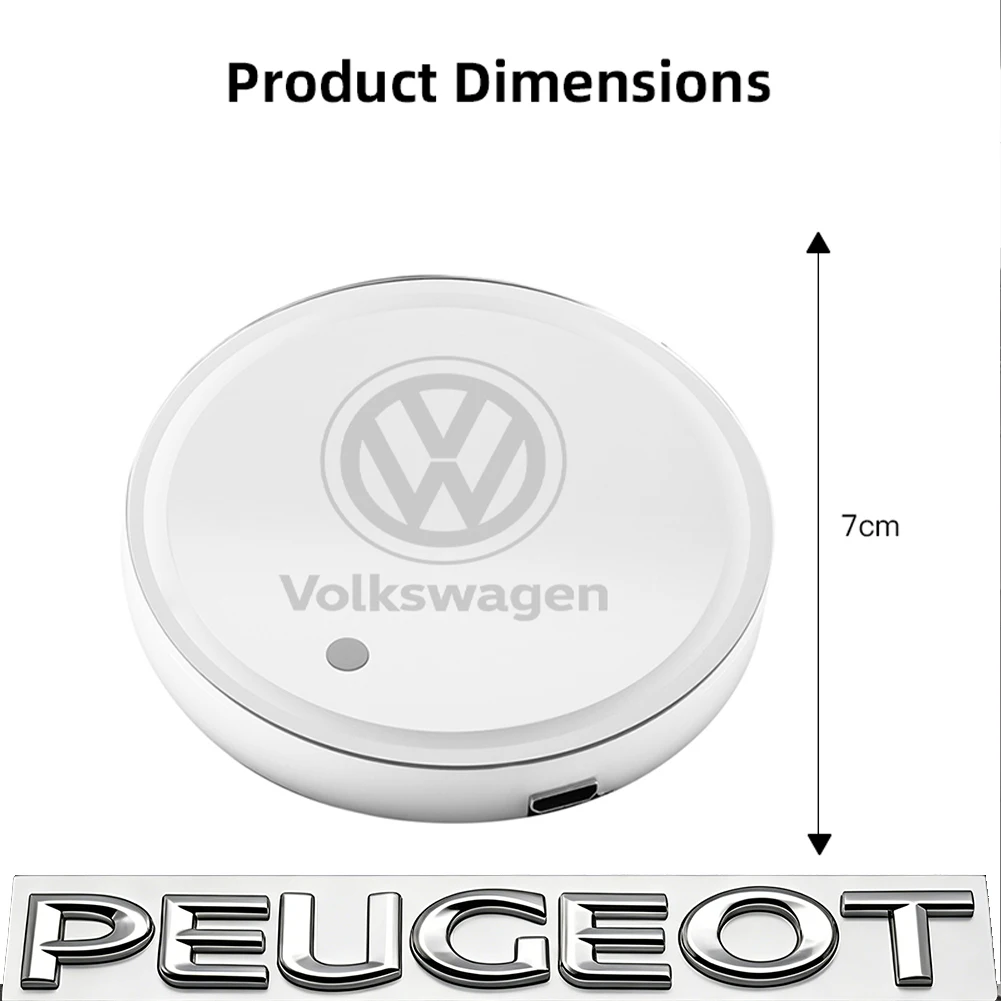 Neue 7-Farben-LED-Autobecherhalter-Lichtleiste, leuchtende Untersetzer-Getränkehalterauflage für VW Volkswagen Polo Jetta Golf Beetle CC GTI Golf Passat – Detail 6