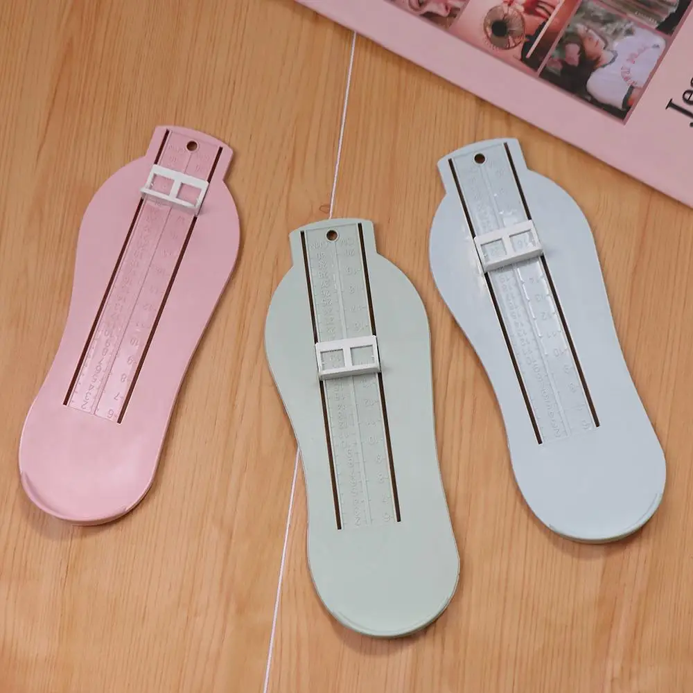 

Universal Foot Care Tool Adjustable Range Plastic Children Feet Ruler Shoes Size Measuring Measures Tool Foot Measure Gauge