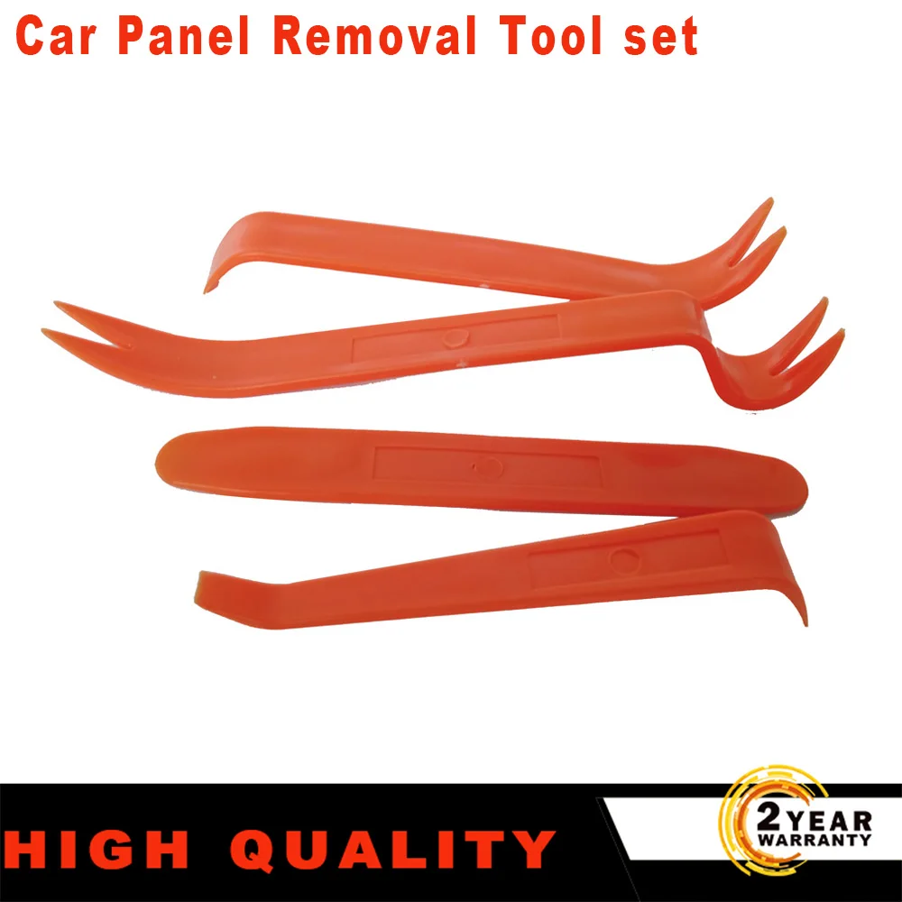 

4X DIY hand Plastic Pry Automobile Radio Panel Door Clip Trim Dash Removal Tool For Car Audio Interior Light Radio Door