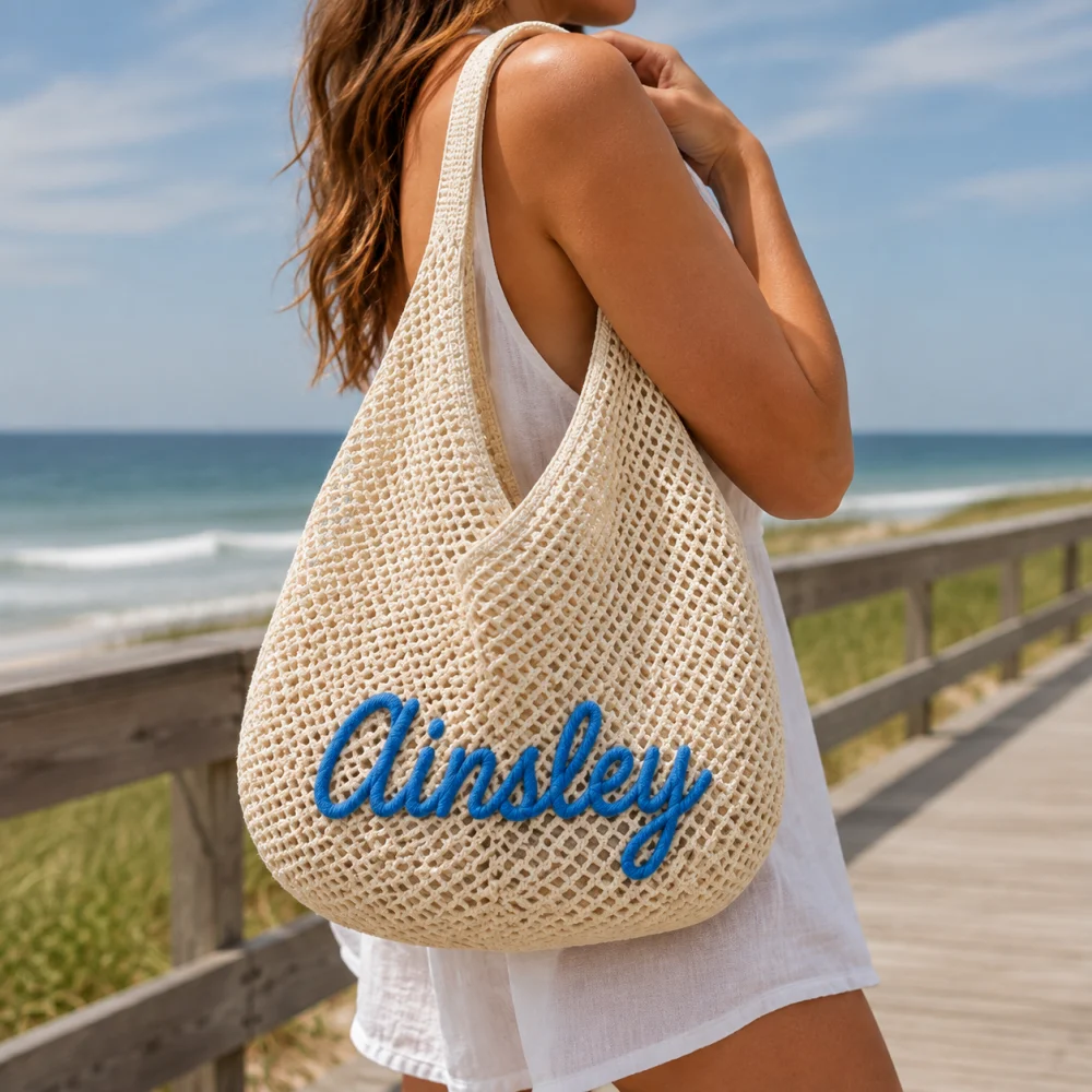 Personalized Name Rope Embroid - Women Bags Name review and price