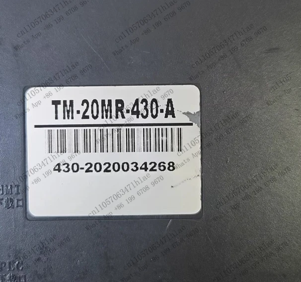 All-in-One Model TM-20MR-430-A, with HMI Display, 24V Input, Test OK