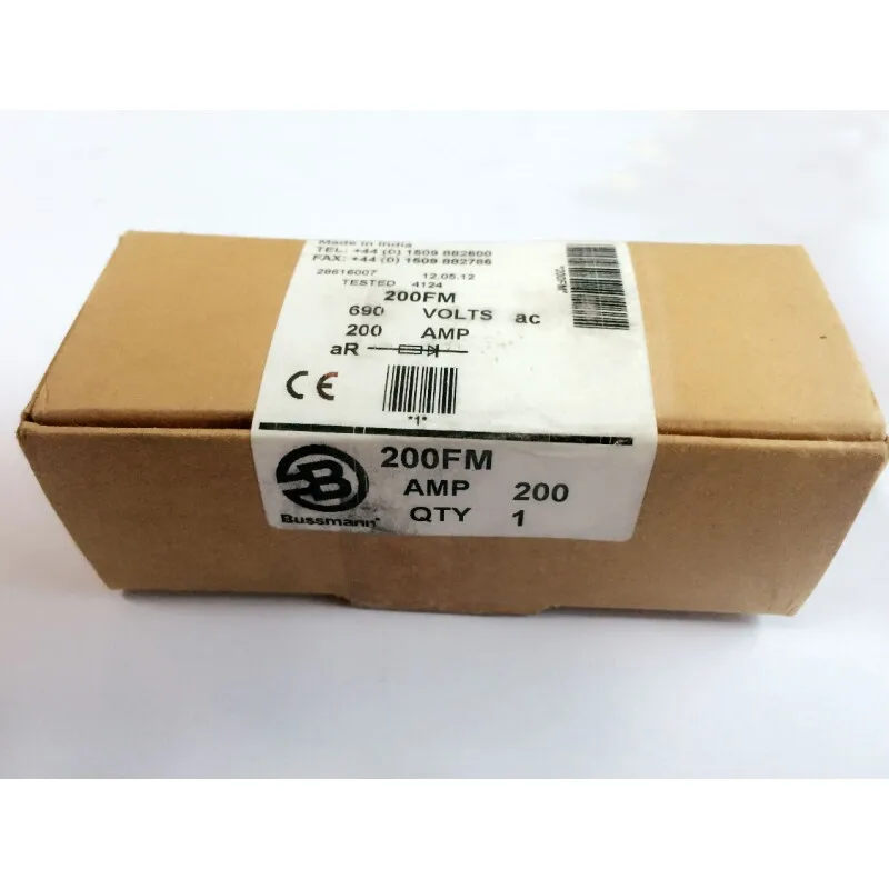 Bussmann Ceramic Fuse Tube Quick Fuse Interrupter 690V 350FM 200AMP 180A 355MT for Electrical Safety And Protection