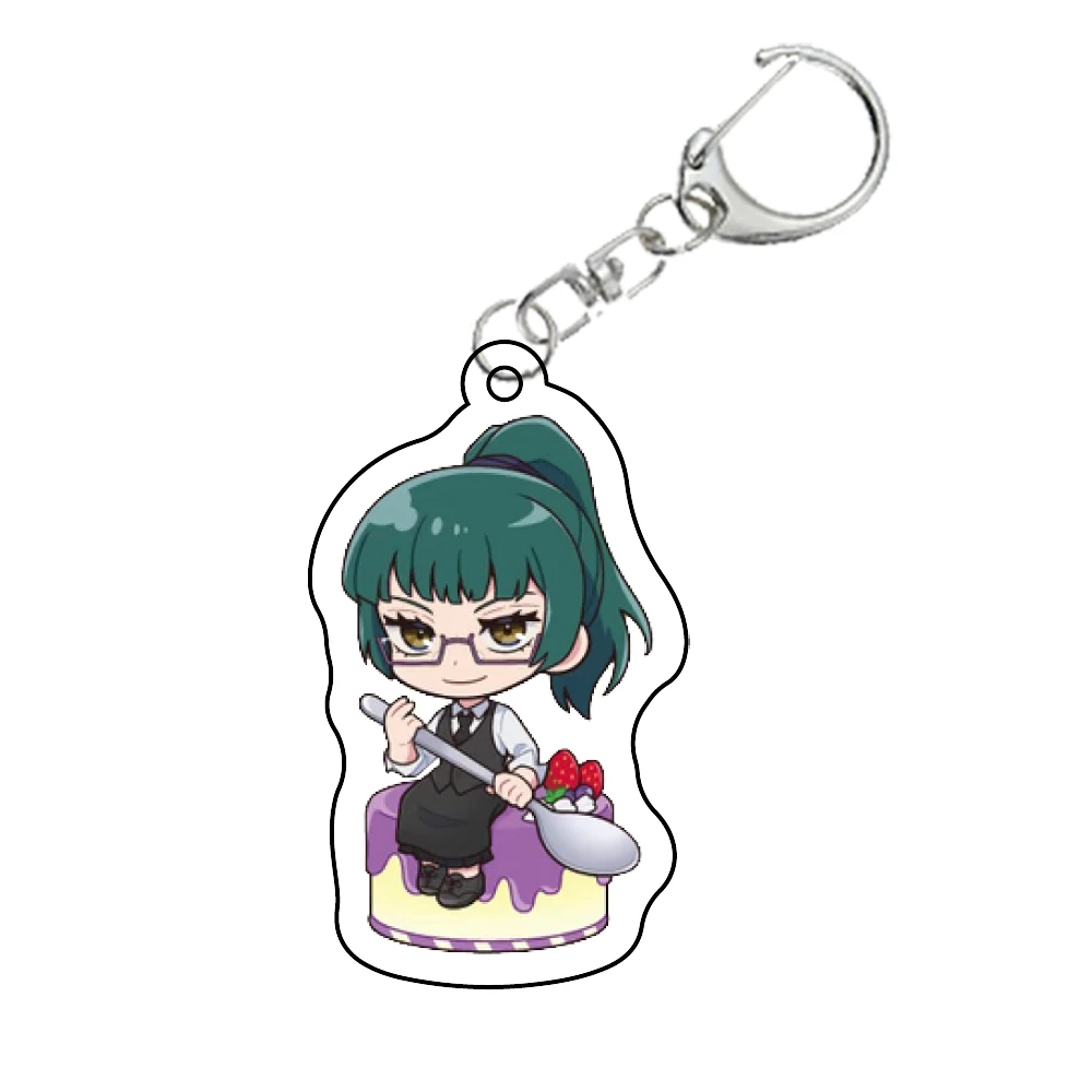Jujutsu Kaisen Acrylic Keychain Self Created Peripheral Fushiguro Megumi Nanami Kento Kugisaki Nobara Gojo Satoru Anime Pendant