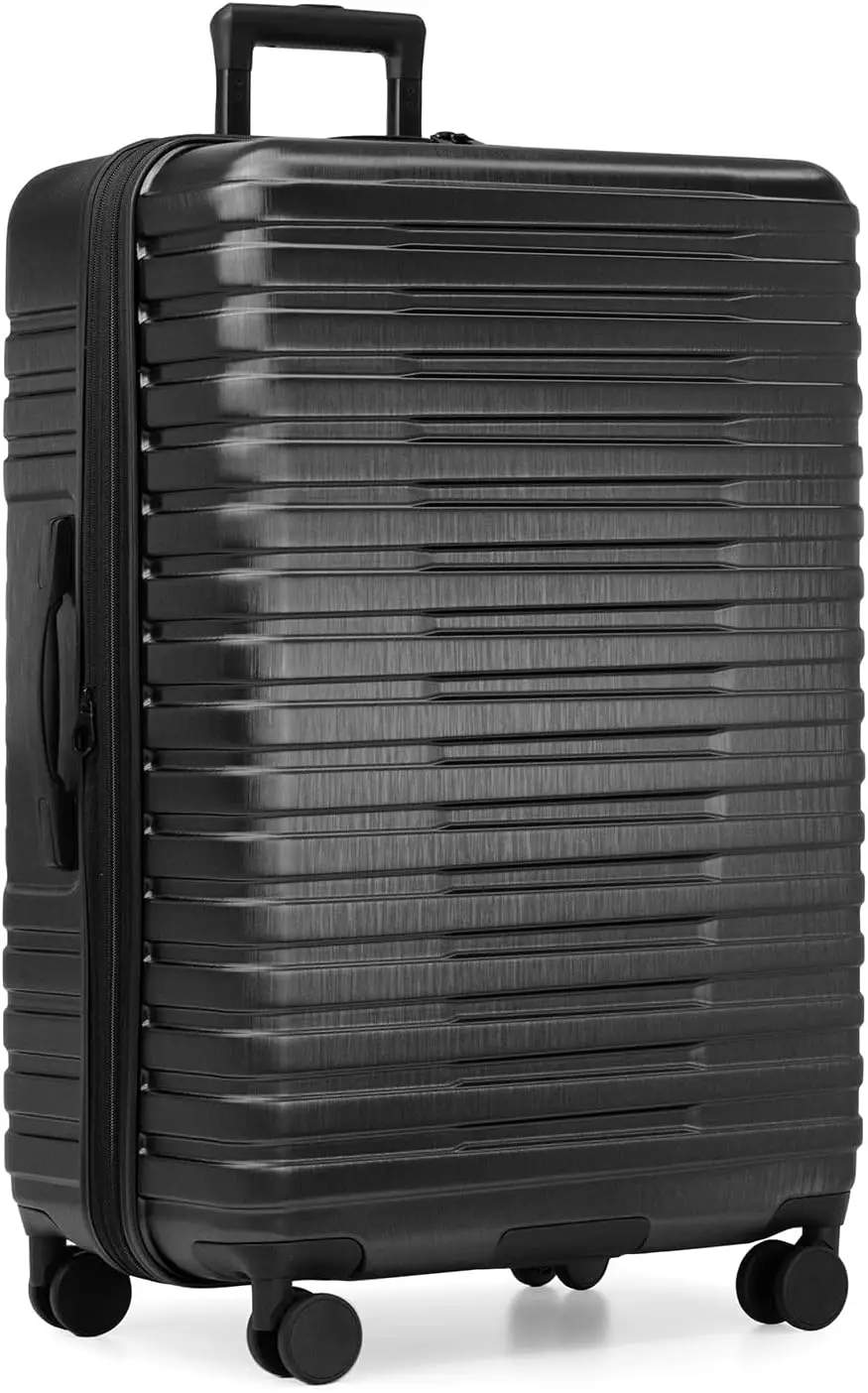

Expandable Hardside Luggage with 8 Spinner Wheels, Checked Large 30-Inch for Travel