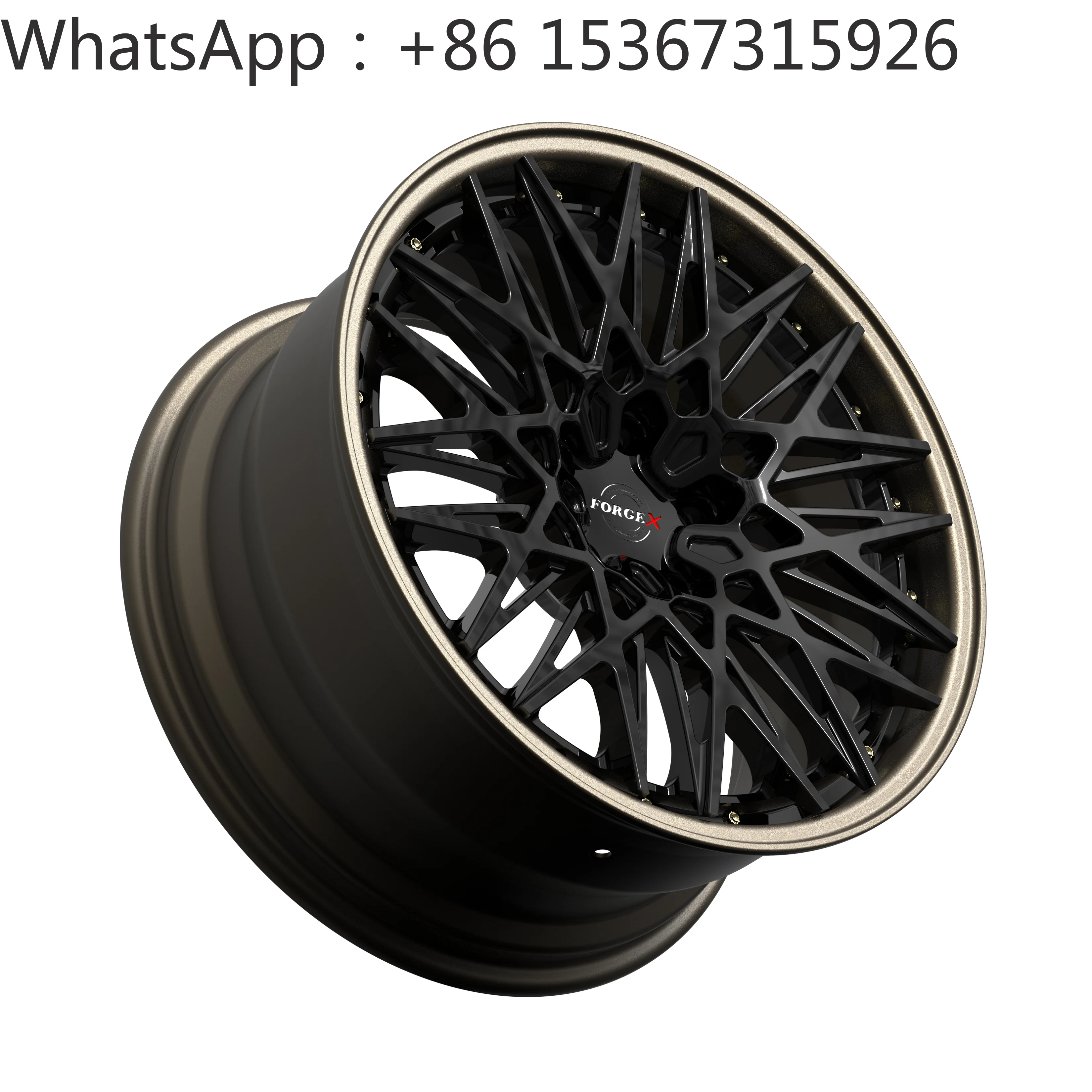 Custom Two Piece Tailored Forged Aluminum Alloy Modified CarWheel Rims19 20 21 22 23 24Inch PCD5x114.3 Fit For M Series Vehicles