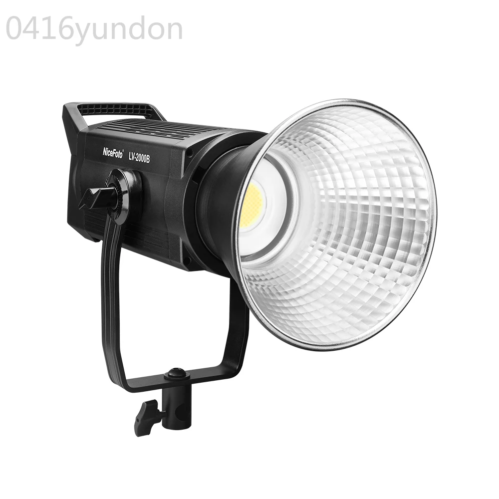 

NiceFoto LV-1500B LED Video Light 150W Power Light 5600K±200K Dimmable Heat Disipation CRI96+ TLCI97 64900LUX With Bowens Mount