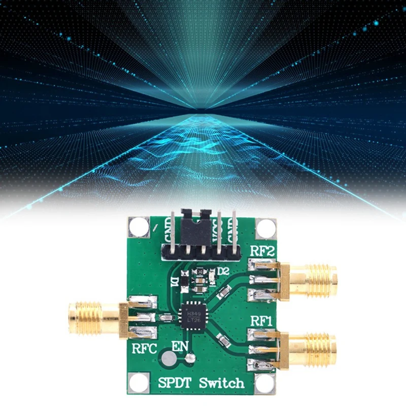 HMC349 Módulo de interruptor RF de un solo polo, doble tiro, banda ancha de 4Ghz, práctico Módulo de conveniencia multifuncional portátil