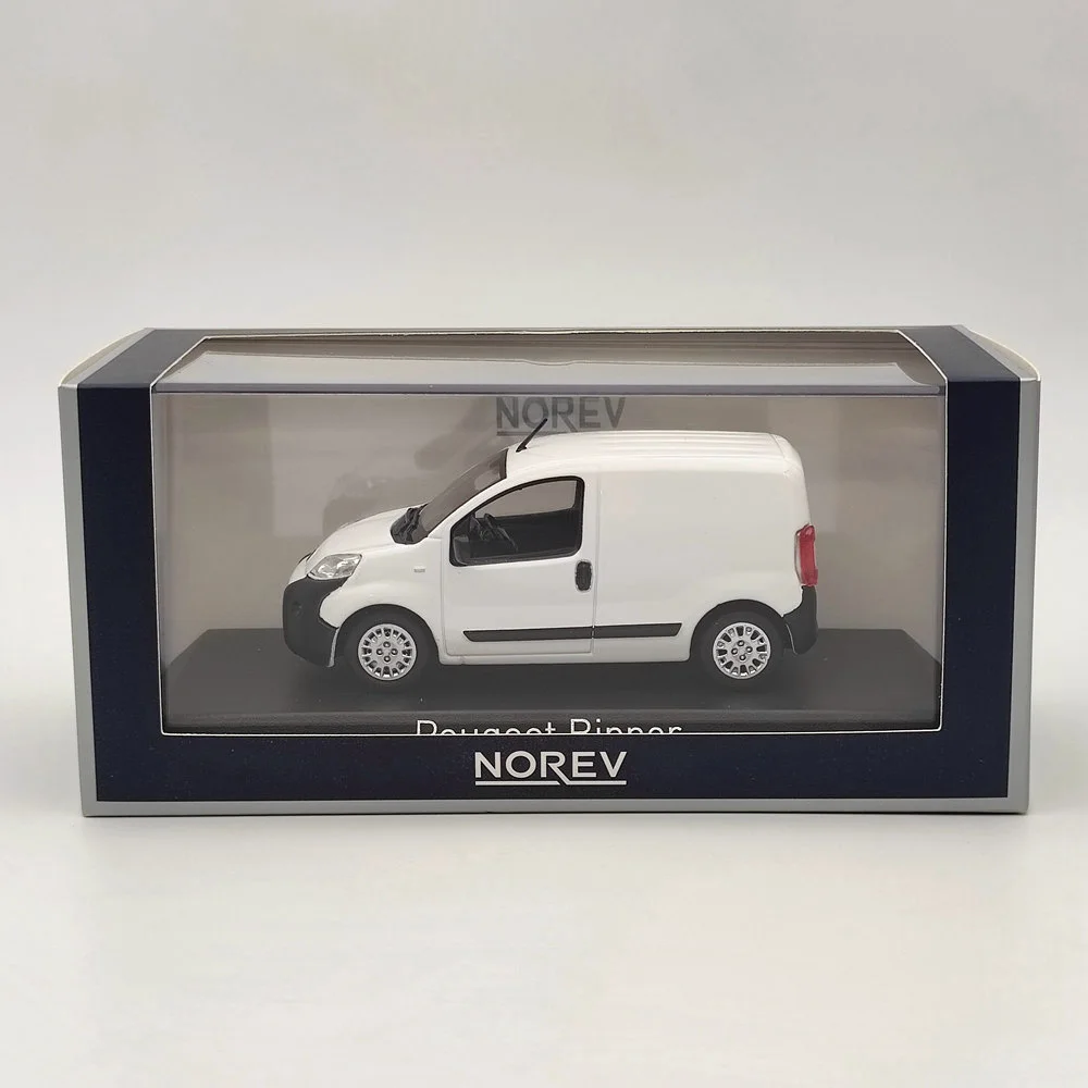 

1/43 Norev Bipper Van White Diecast Models Car Christmas Gift Collection Auto Toys Hobby