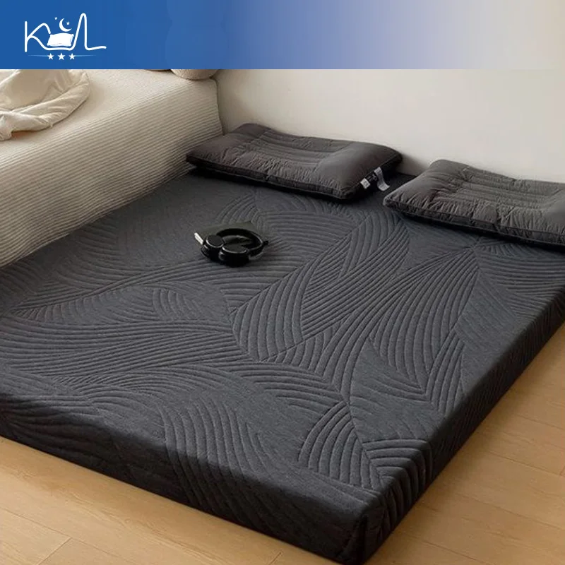 Foldable Floor Mattress, Japanese Tatami Sleeping Pad for Single Person, Orthopedic Sponge Mat for Home Dormitory