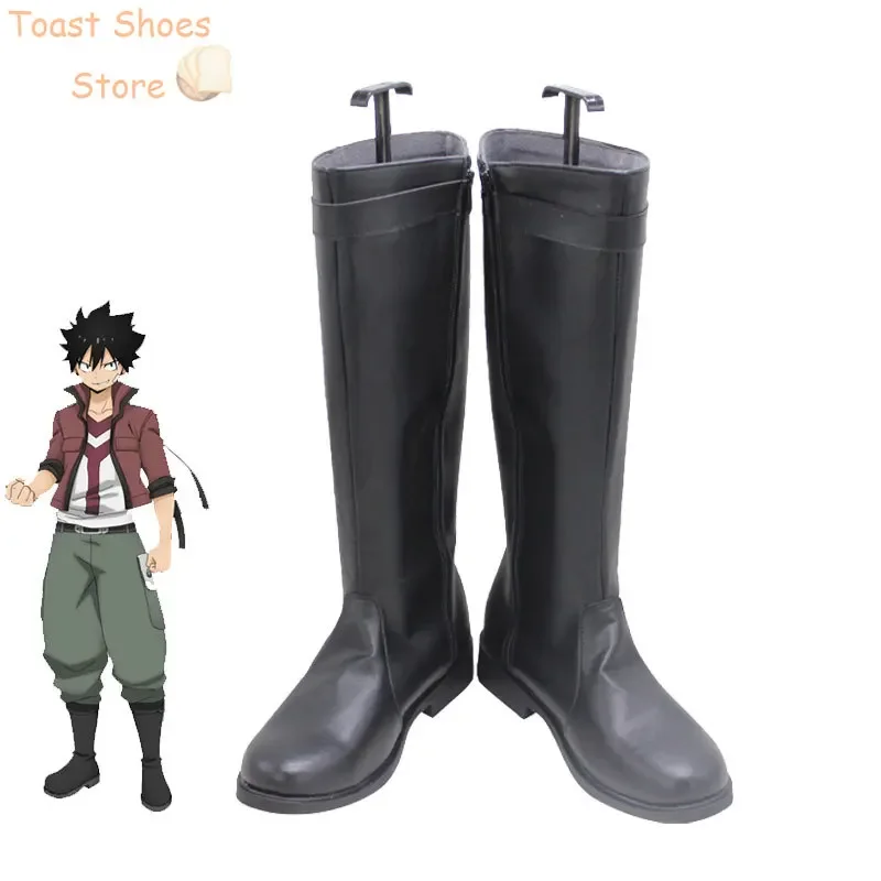 Anime EDENS ZERO Shiki Granbell Cosplay Shoes PU Leather Shoes Halloween Carnival Boots Cosplay Prop Costume Prop