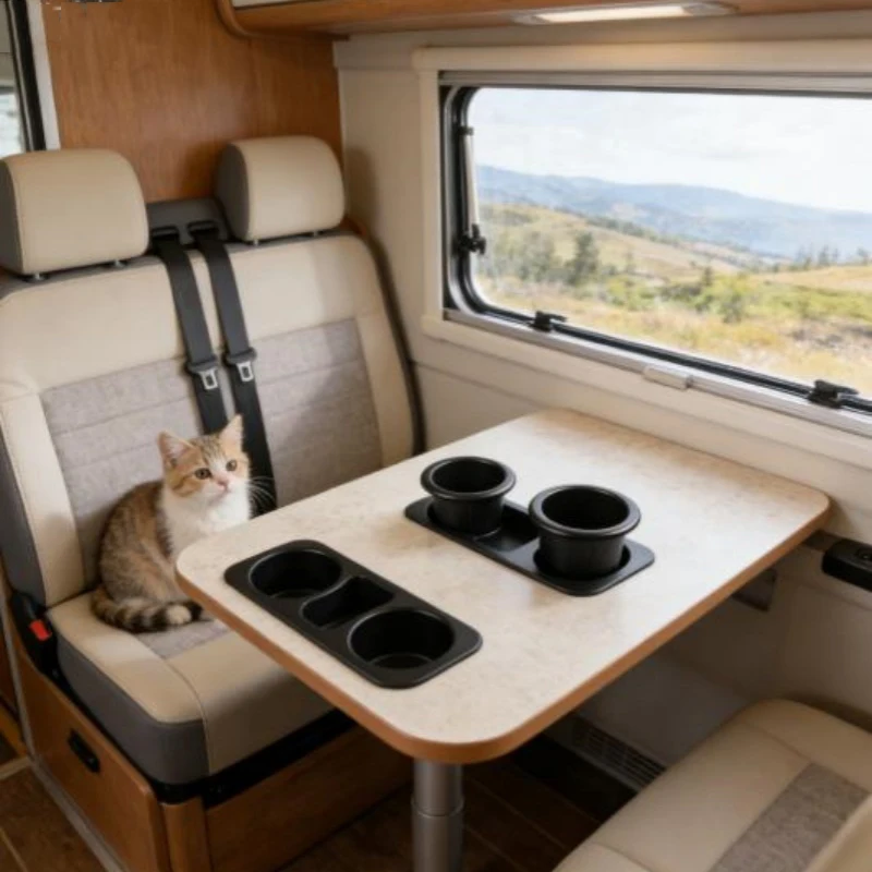 

Автомобильный держатель для стаканов, держатель для стаканов для автодома, аксессуары для модификации кемпера, для обеденного стола в автодоме, 72/77/79 мм