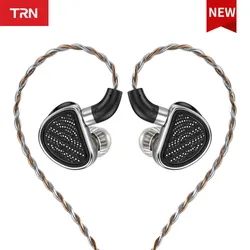 TRN TA4 2BA+2DD Knowles Hybrid in-Ear Earphones/Headphone HiFi Bass Sound High Fidelity for Smartphones/PC