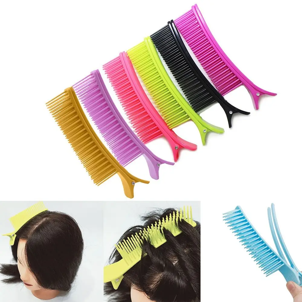 

ABS Hair Clips Combs Salon Sectioning Hairpin Hairdressing Partition Wide Teeth Clip Hairgrip Hair Styling Tool Hair Accessories