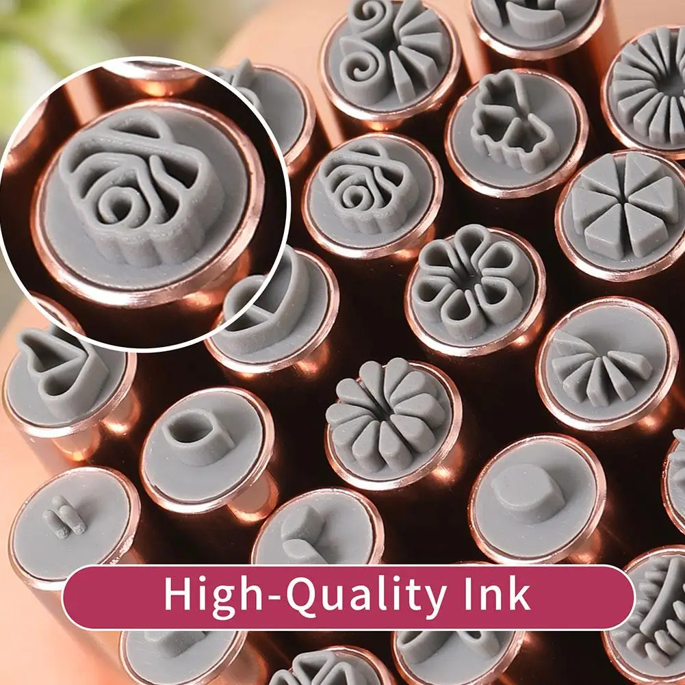 Nail DIY Stamp Pen Sets Art Nail Doodle With Petal Embellished Pattern Stippling Seal Pen DIY Nail Artificial Accessory 26pcs