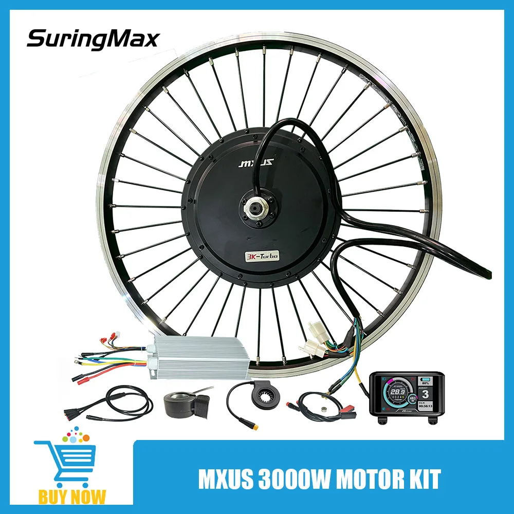 MXUS 3000W Hub Motor Kit 20 24 26