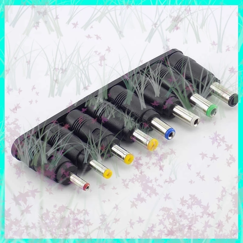 

8 сменных насадок, адаптер для ноутбука, вилки постоянного тока для разъема питания, зарядное устройство для 8-битной головки преобразователя постоянного тока, интерфейс нескольких моделей E3