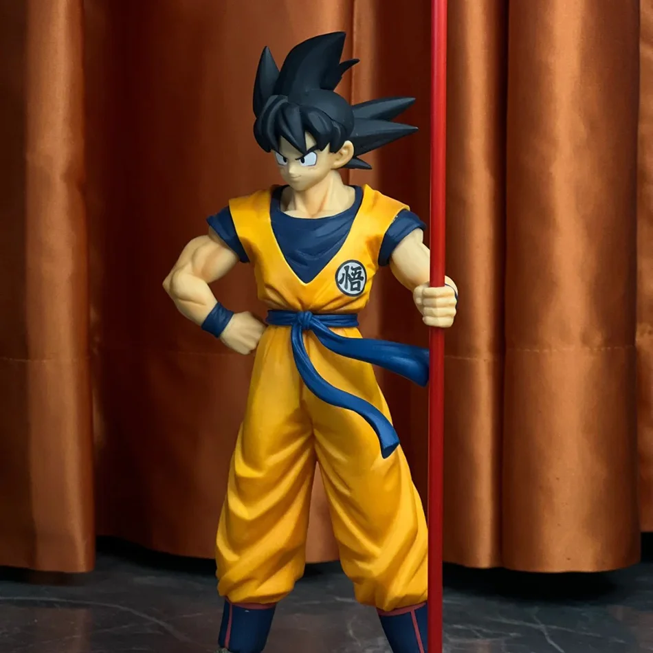Figura de Son Goku Super Saiyan de 18 cm, Figura de Acción de Anime Dragon Ball Goku DBZ, Juguetes, Modelos, Regalos, Figuras Coleccionables para Niños