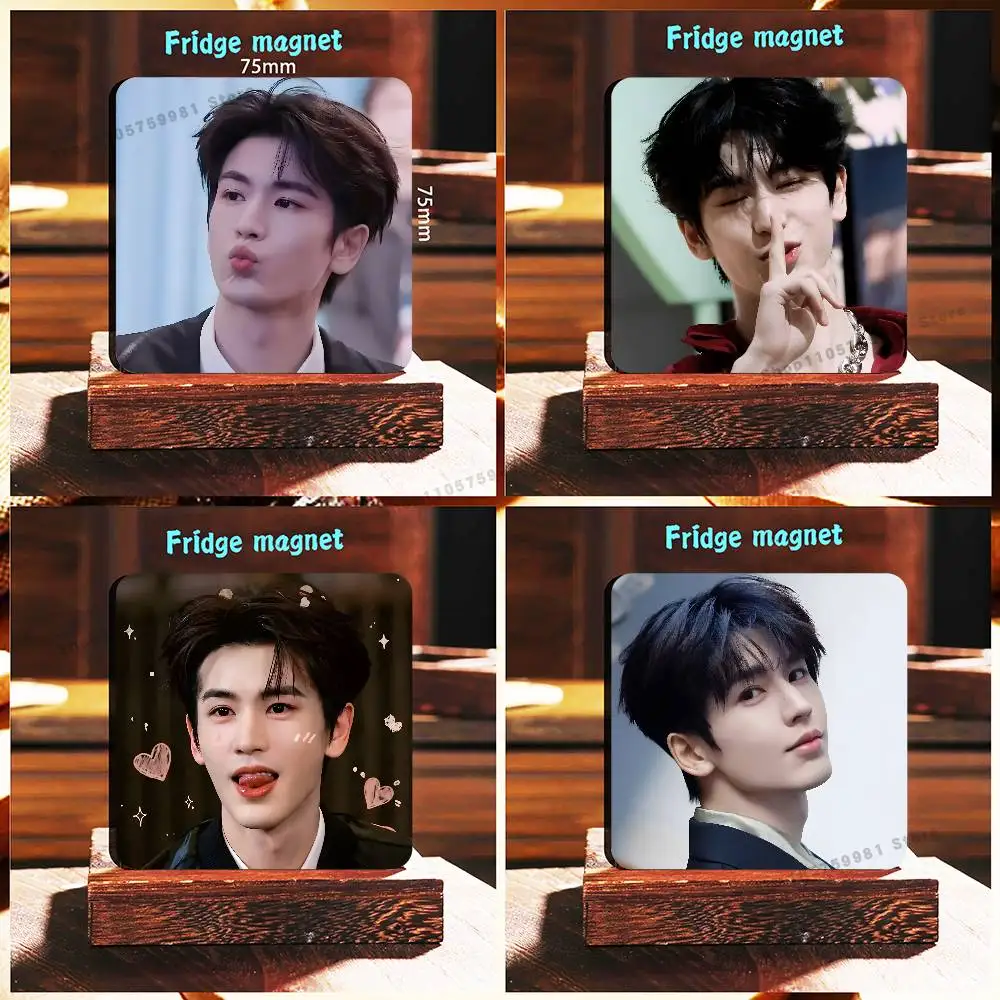 Zhang Linghe Krien Fridge Magnetic Magnet PVC Memorial Decor for Family Friends Students Adults