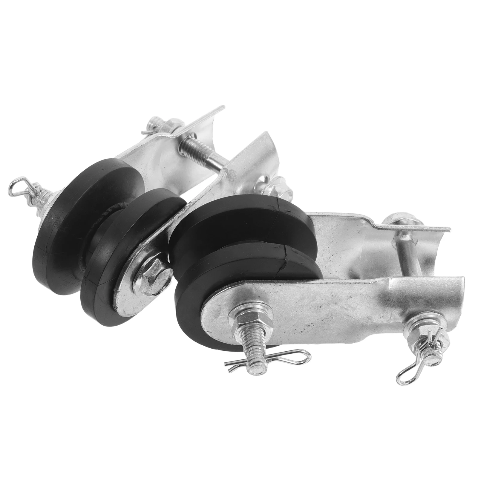 

2pcs Ceiling Fixing Clip Mounting Bracket Kit Accessories Replacement Parts Pulleys Strong Loadbearing Capacity