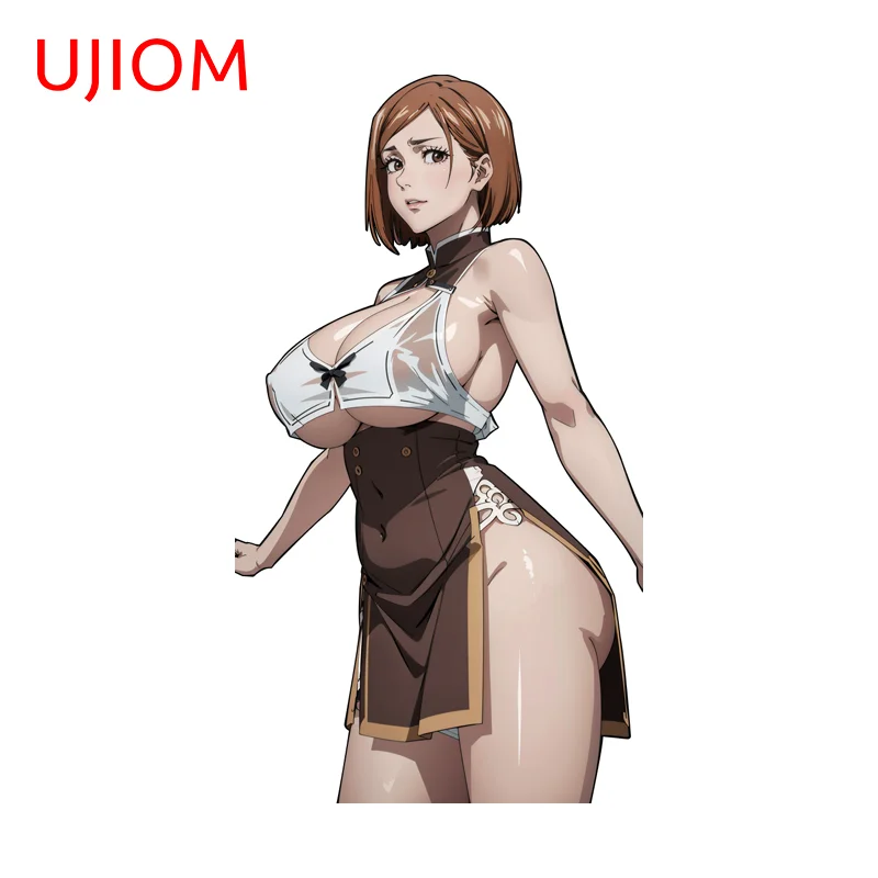 UJIOM Seductive Queen Kugisaki Nobara Wall Sticker Premium Funny Scratch Proof Vinly Decal Trendy Kitchen Cupboard Decoration