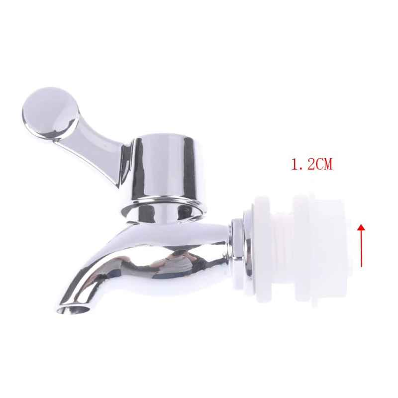 TH 1pc pp 12mm Leak Proof Faucet Water Tap Glass Wine Bottle Jar Barrel Water Tank Faucet With Filter Wine Valve Water Dispense