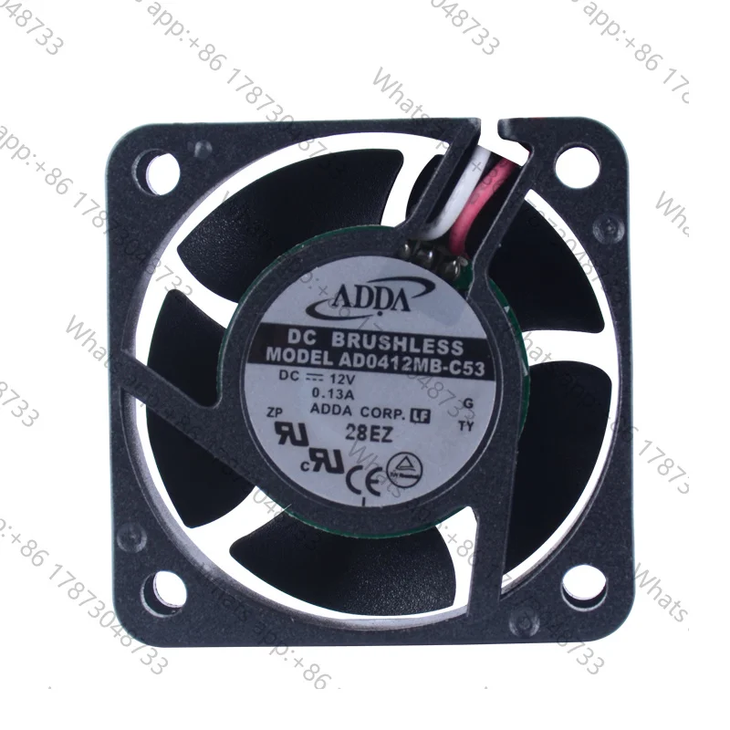 Tool PartsNew original AD0412MB-C53 12V 0.13A 4CM 4020 three-wire cooling fan equipment