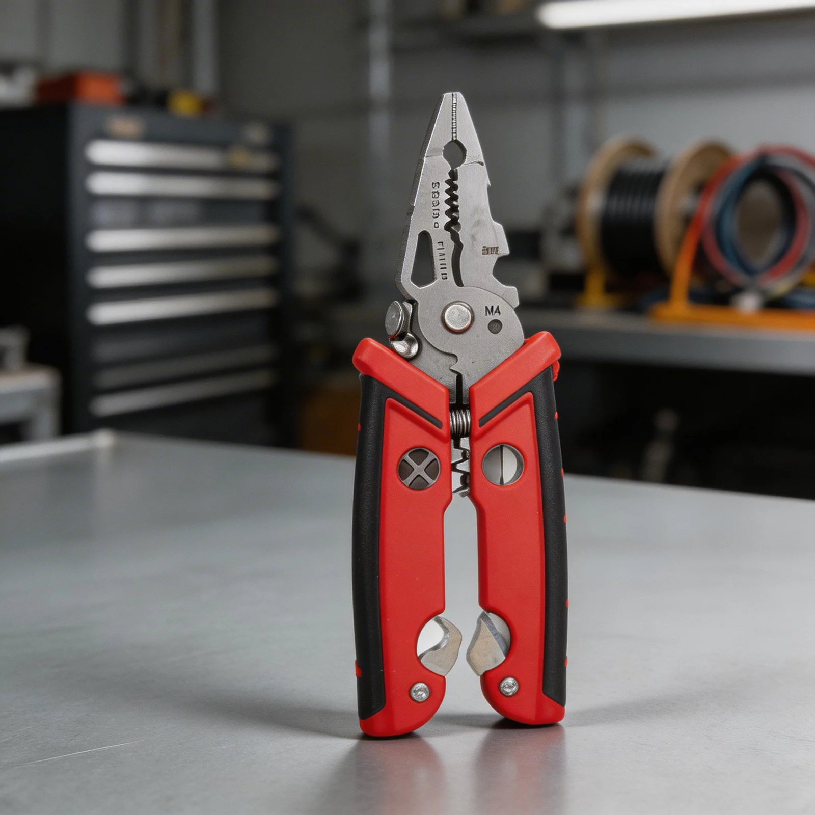 

Crimping Tool Electric Wire Cutter Compact Design Efficient Repetitive Tasks Chrome Vanadium Steel Dual Blade Design
