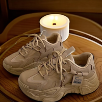 2025 New Versatile Lightweight Student Fashion Casual Sneakers Daddy Shoes Sneakers Women Woman Shoes