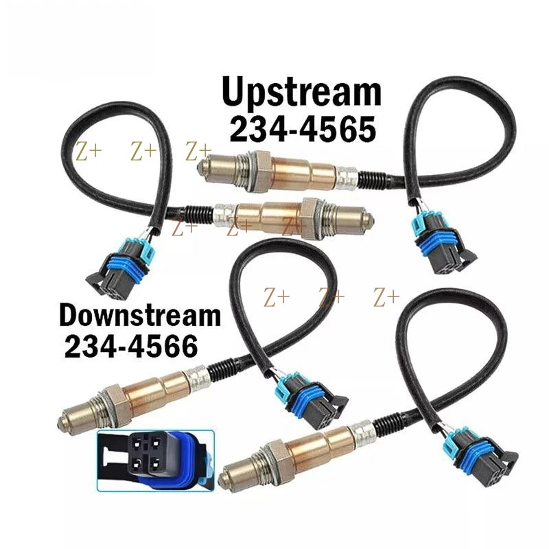 Z+  4PCS Upper+Lower Oxygen Sensor For 2012-2017 Chevrolet Traverse Caprice V6 3.6L