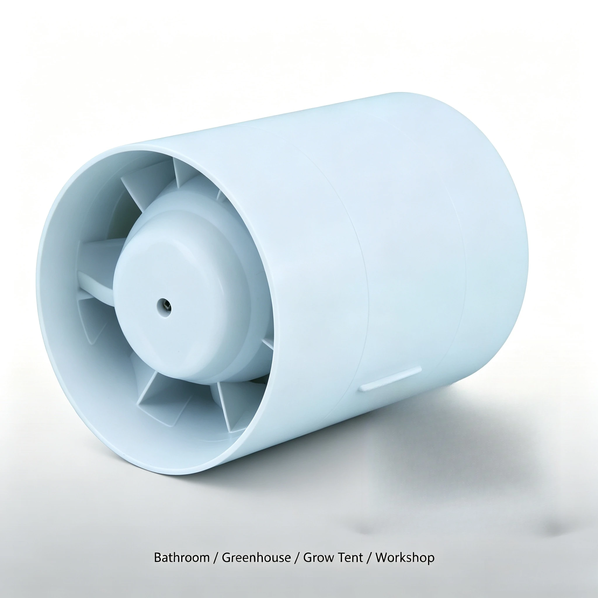 ZY Series Inline Duct Booster Fan 100-150mm Small Vent Blower for HVAC Ventilation & Fume Extraction