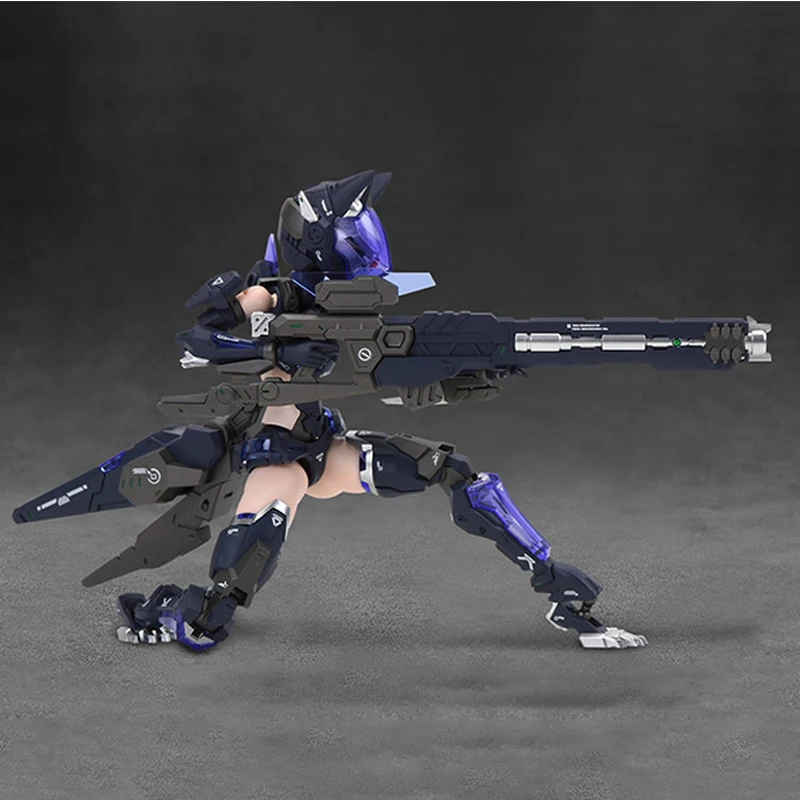 CYBER FOREST FANTASY GIRLS F.O.X. LONG RANGE STRIKER UNIT Mobile Suit Girl Assembly Model Action Toy Figures Children's gifts