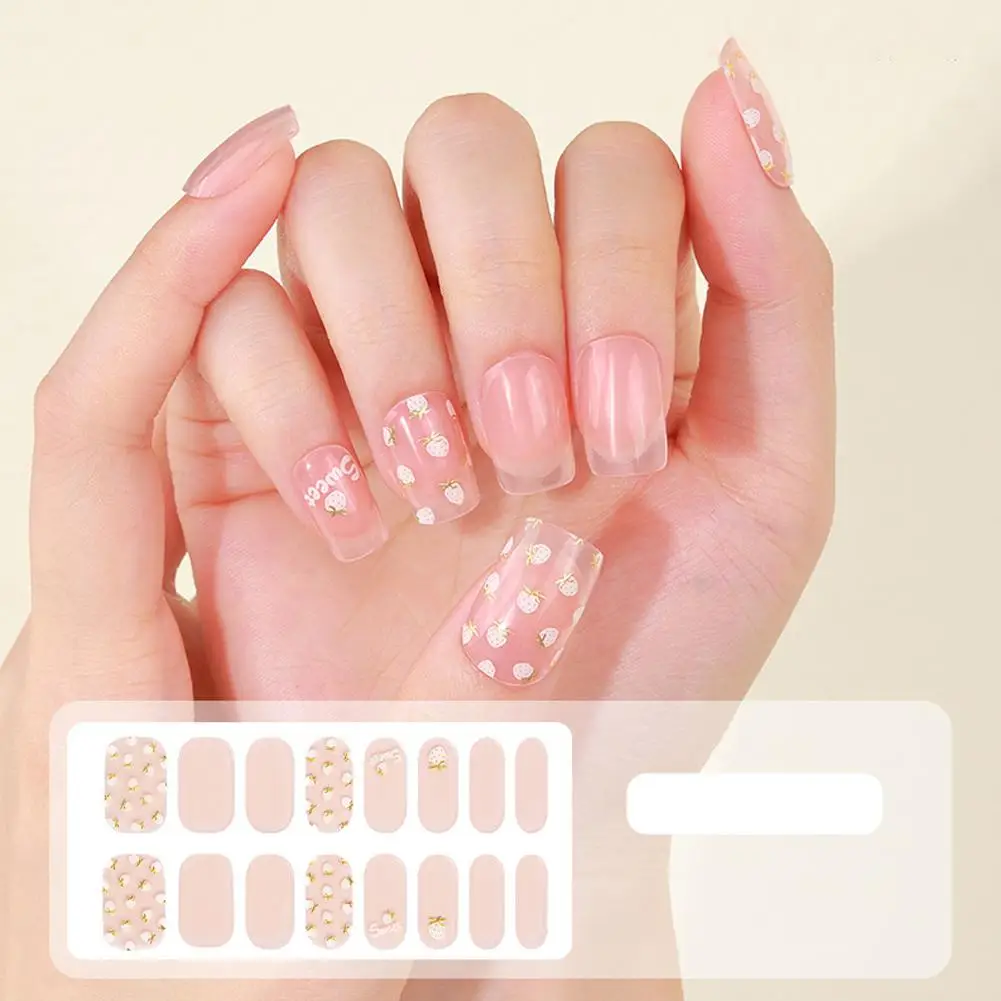 3D Nail Stickers Detachable Wearable Nail Stickers QF Sticker Hot Art Stickers Sliders Full Decorations Wraps Selling Nail I8O5