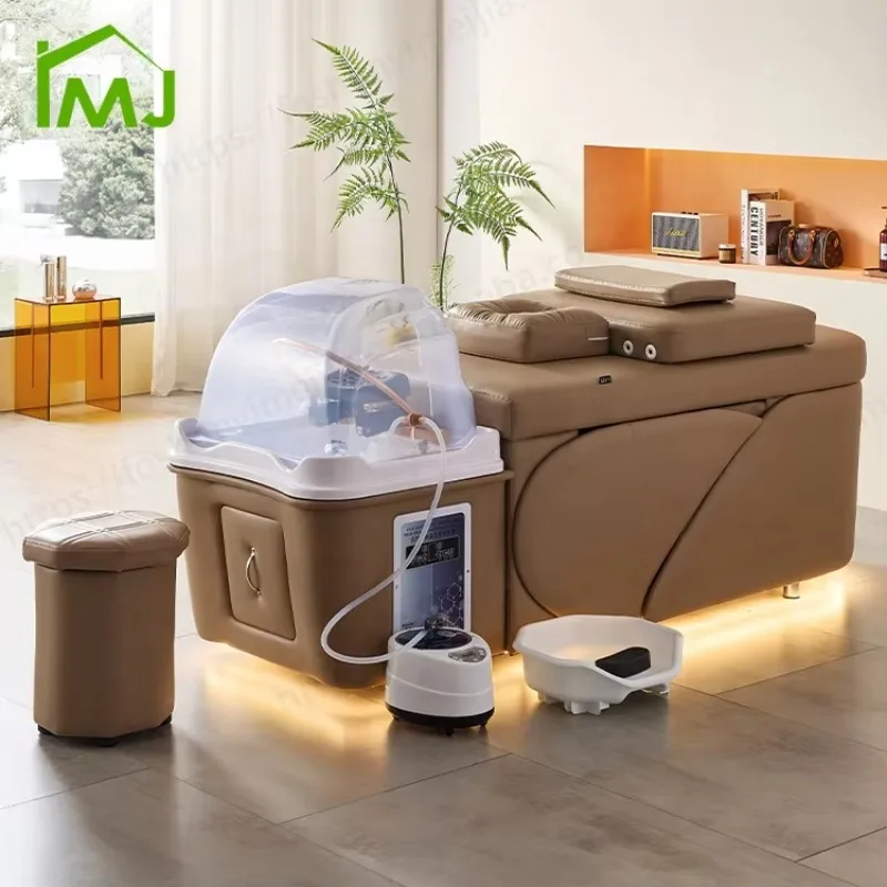 Modern Salon Hair Wash Facial Nursing Storage Thai Massage Head Spa Shampoo Bed