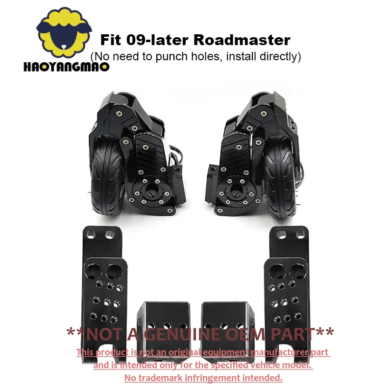 HYMoto Landing Gear Stabilizer Auxiliary Side Wheels fit 2009 later Roadmaster Chief Chieftain Challenger Leader Collector's Edi 2