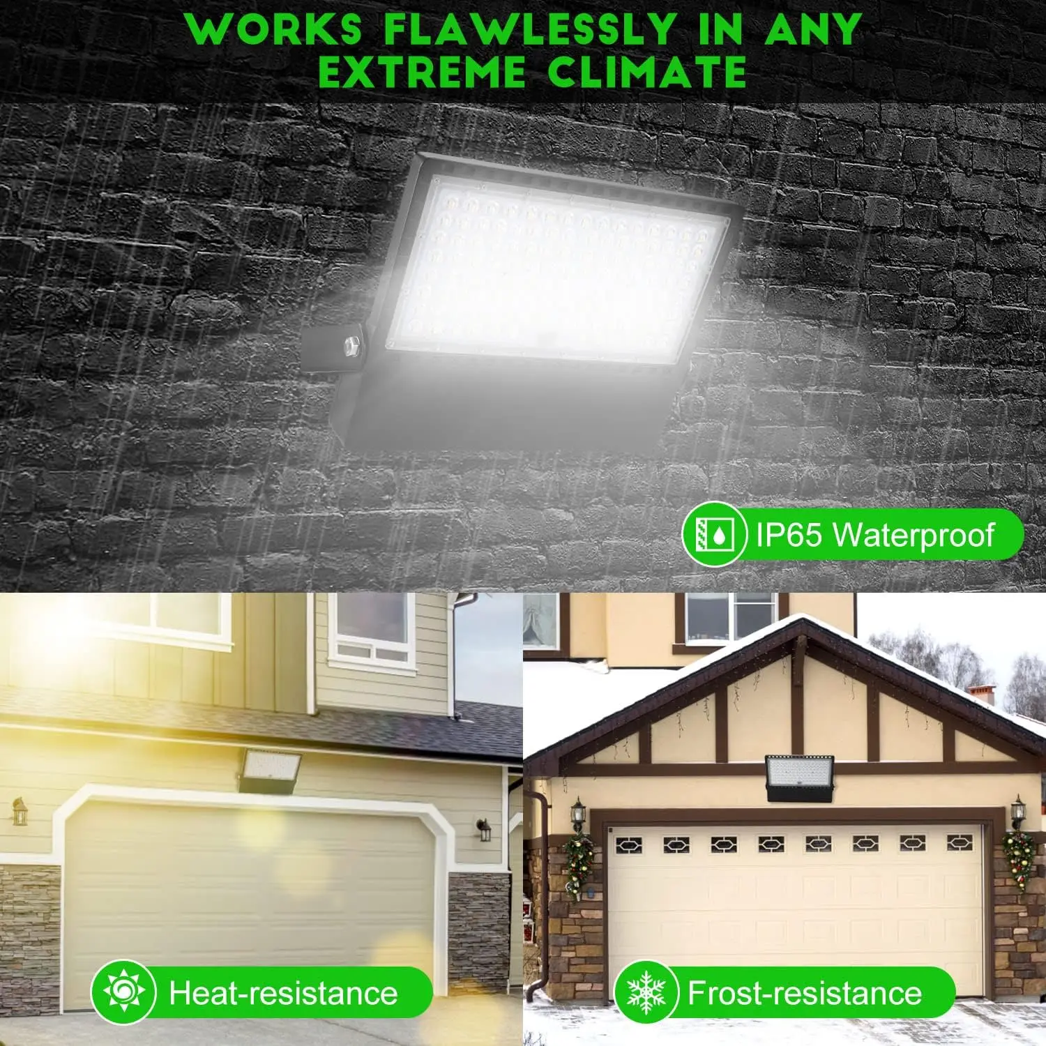 ضوء كشاف LED فائق السطوع 36000Lm، ما يعادل 1500 وات، مقاوم للماء IP65 للمجال والملاعب الرياضية الخارجية