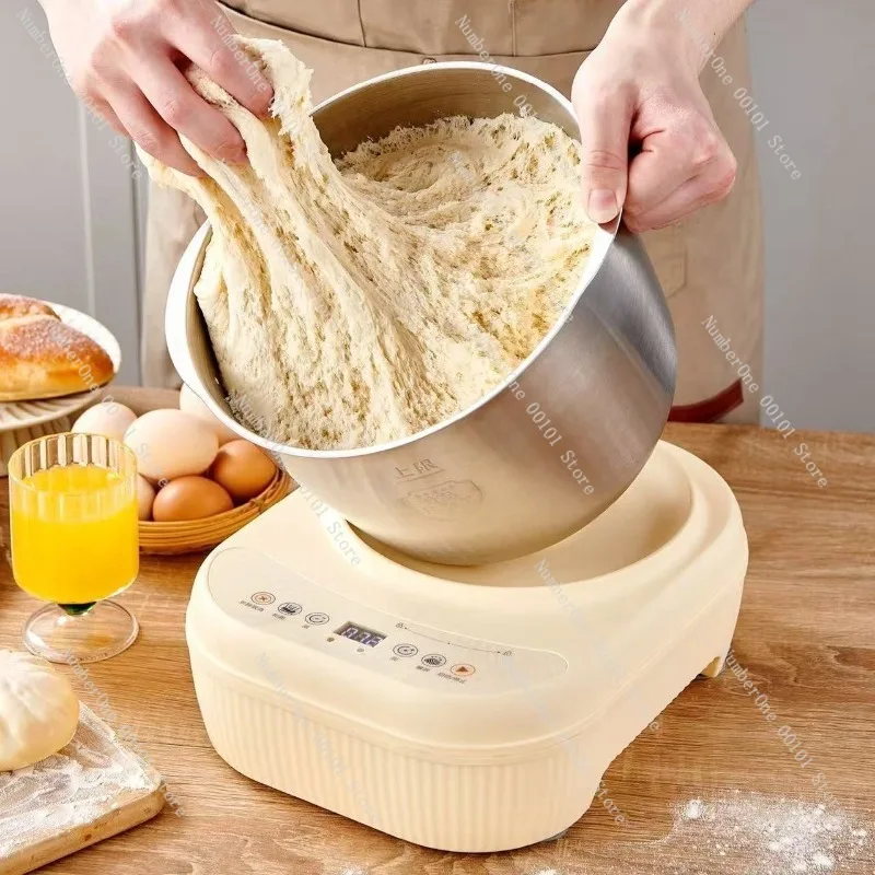 Intelligent dough kneading machine for household use,fully automatic,chef-grade,dough mixing and fermentation all-in-one machine