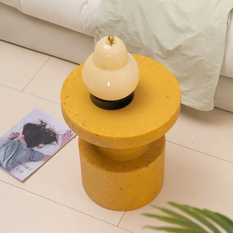 Nordic Creative Environmentally Friendly Side Table Round Table Small Apartment Mini Small Round Table Modern Simple Round Stool