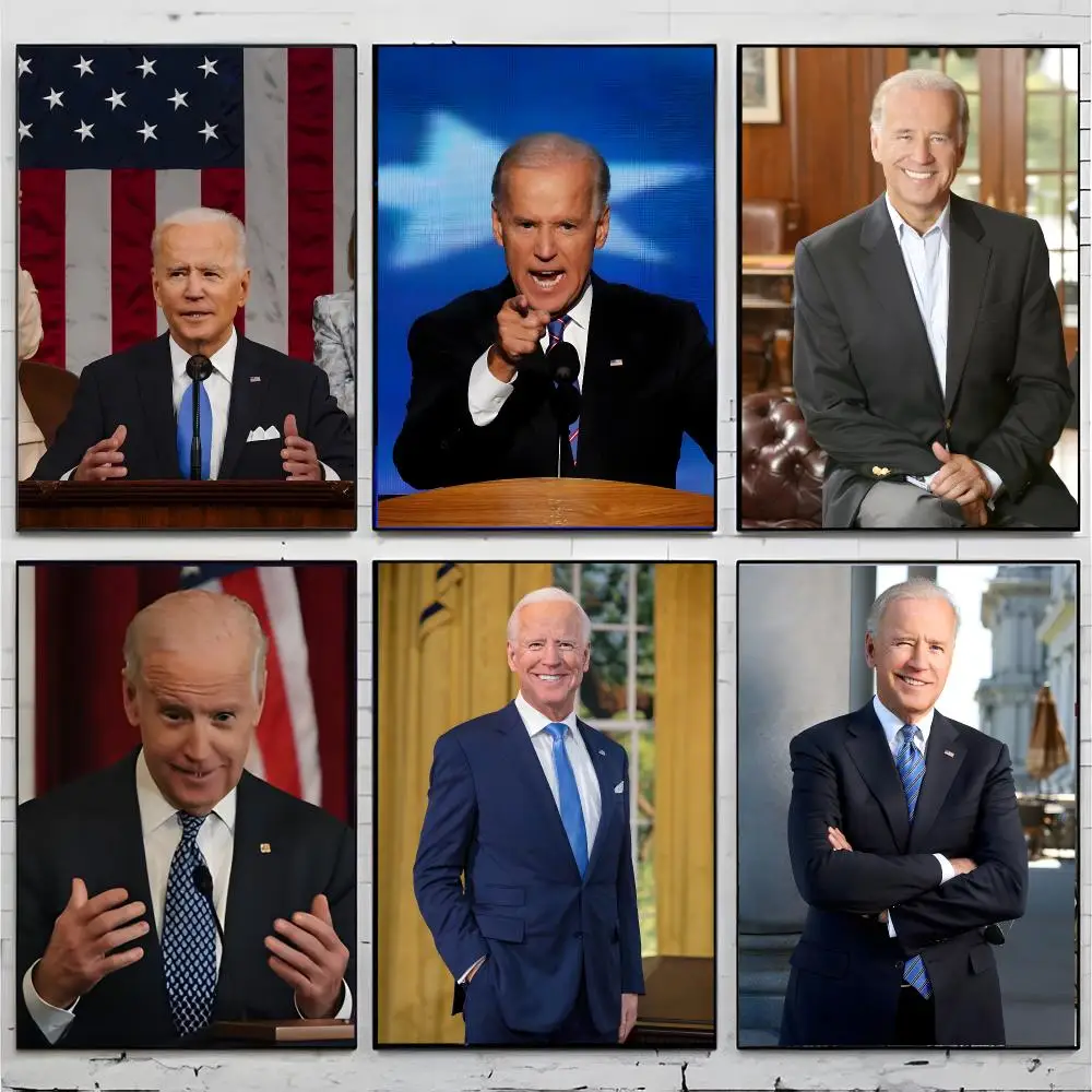politician leader B-Biden Poster Superior Home Space  Indoor Decorative Art & Home Decor