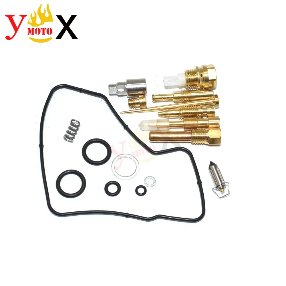 VT 250 1Set/4Sets Carburetor Fuel System Rebuild Repair Kit Oil Pins Valve Group Triangle Needle For Honda Magna 250 VT250