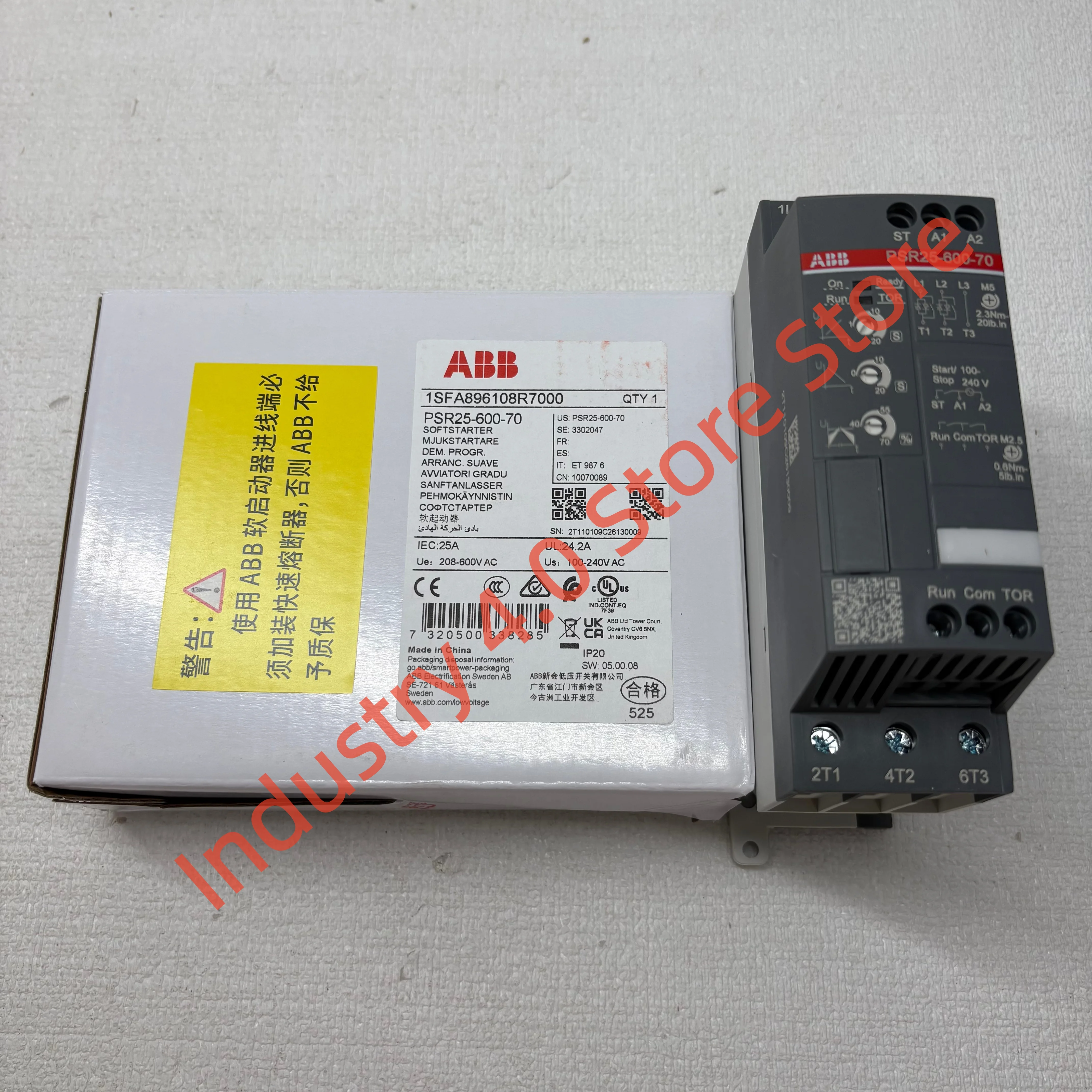Picture 7: PSR25-600-70 1SFA896108R7000 New original  Soft starter