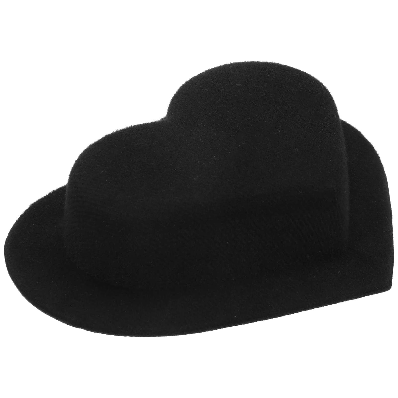 

Suede Cap Adorable Miniature Hats for Crafts Delicate Decorative Small Top Headband Fabric