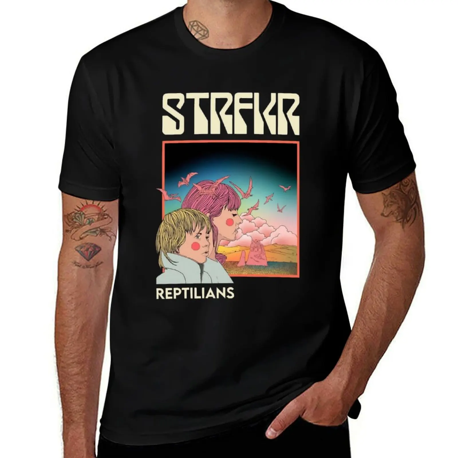 STRFKR T-Shirt kawaii clothes quick drying vintage t shirts cute clothes mens graphic t-shirts big and tall