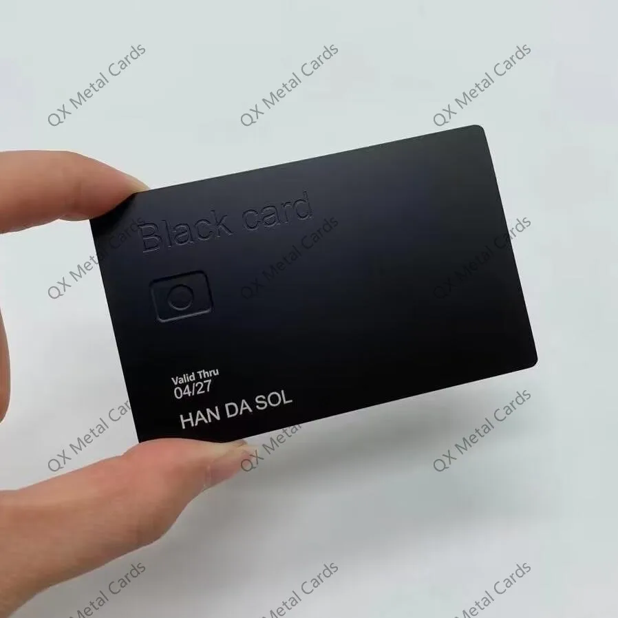 Hot RVS Creditcard Lasergraveren Chip Creditcard Metalen Blanks Business NFC Metaal