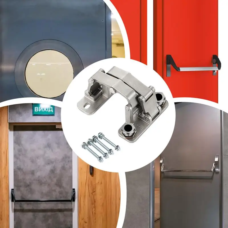 Hiddens Stone Gate Hinge Stainless Steel Multifunctional Large Opening Invisible Fire Hydrant Heavy Duty Built-in Door Hinge