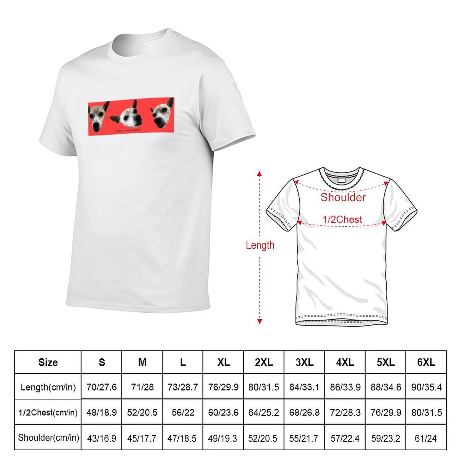Socks for Mayor - Teef Edition T-Shirt Work Casual Loose Fit T-Shirt