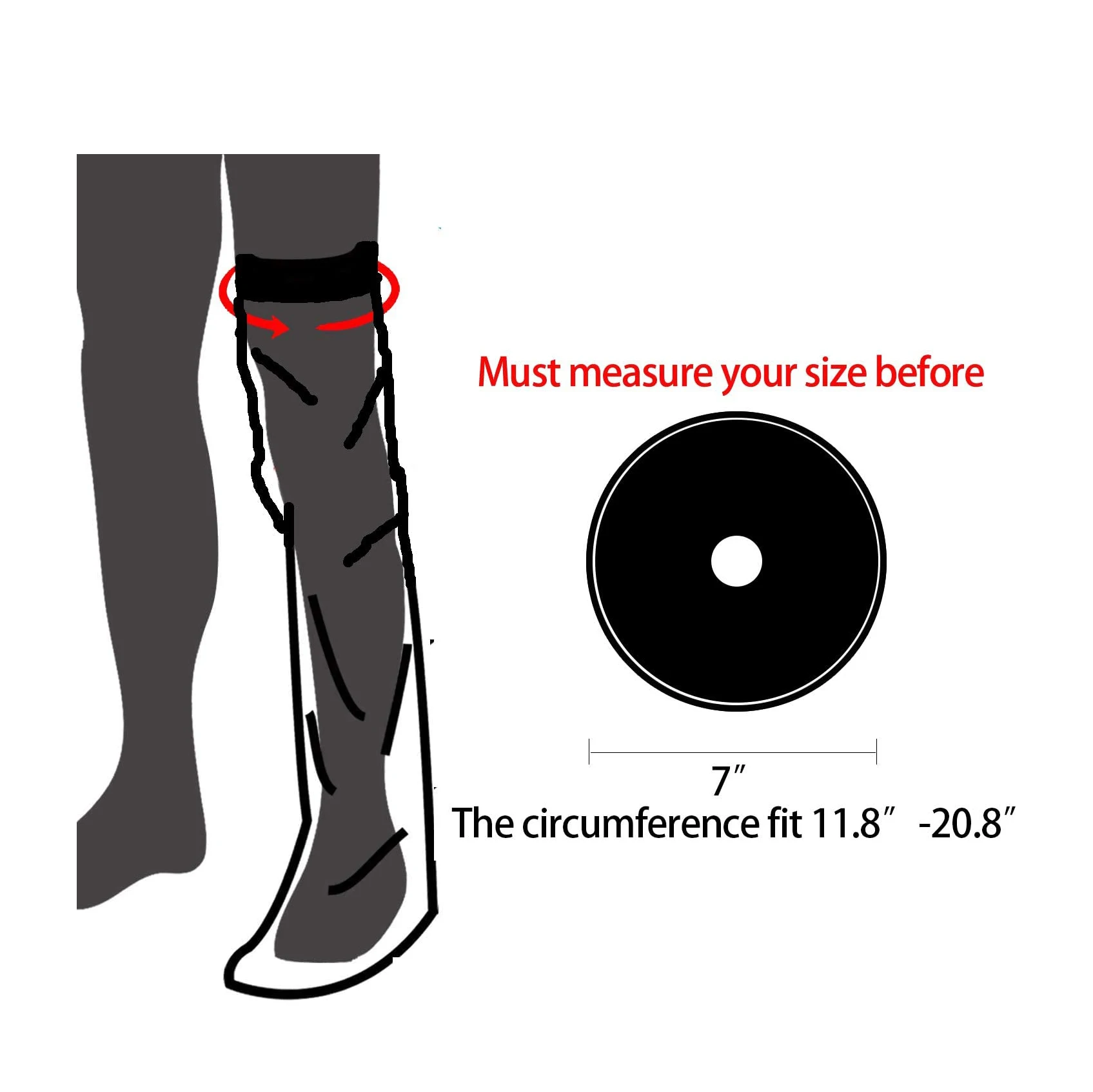 ABIT Waterproof Cast Cover Leg Adult Full Leg Shower Protector Watertight Protection For Foot Ankle Knee Wound